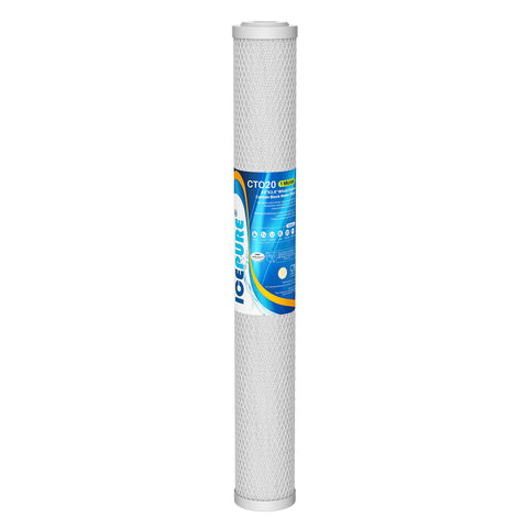 ICEPURE CTO20 filter core assembly for reliable whole-house filtration.