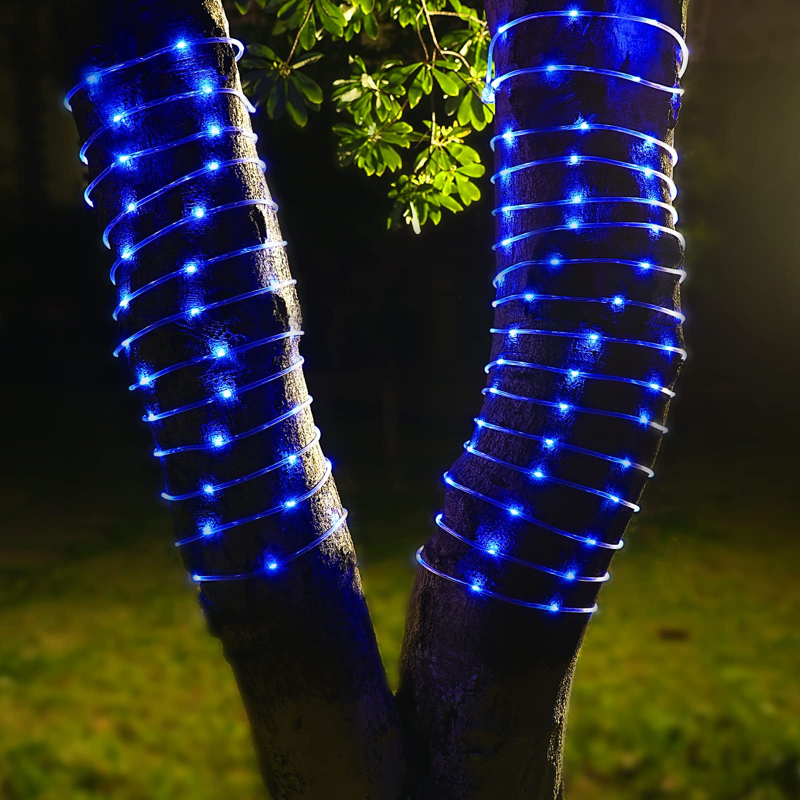 ICRGB 1800mAh battery powers long-lasting blue glow without mains.
