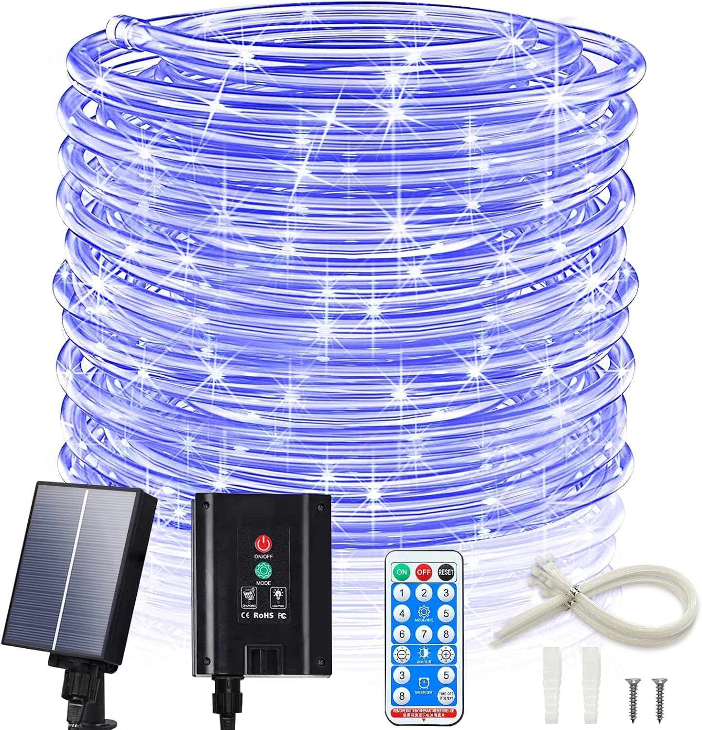 ICRGB ground-stake installation makes setup quick for pools and yards.