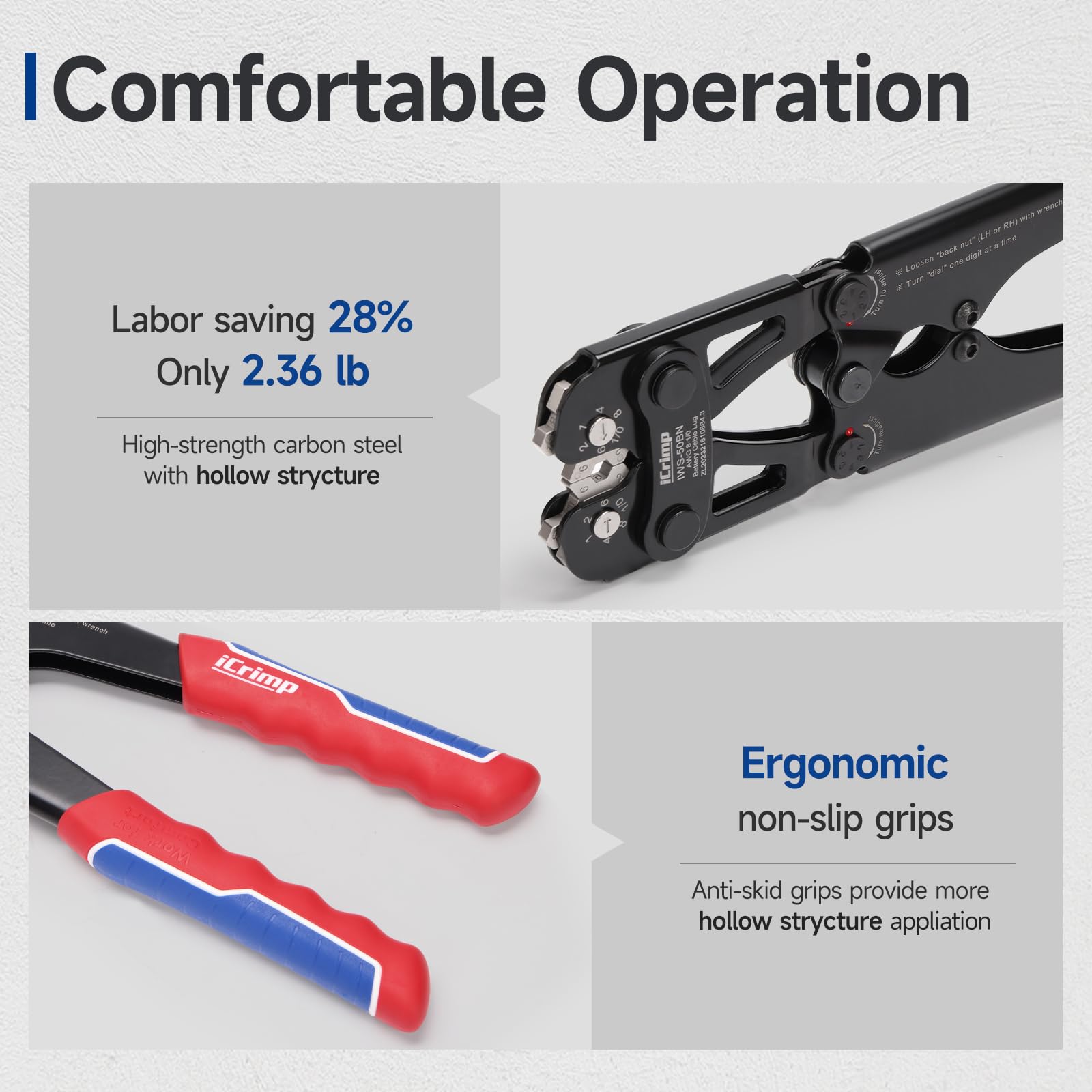 iCRIMP 25 heat shrink tubes provide insulated, durable wiring protection.