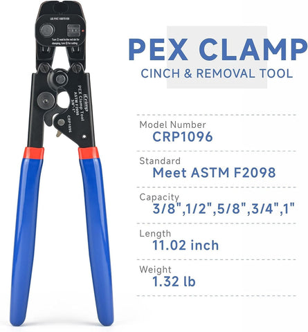 iCRIMP all-in-one PEX kit layout for installation readiness