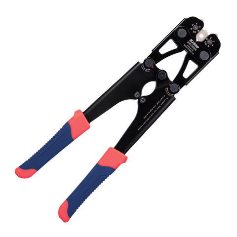 iCRIMP battery lug crimp tool with 8 AWG jaw for clean, reliable copper lug crimps