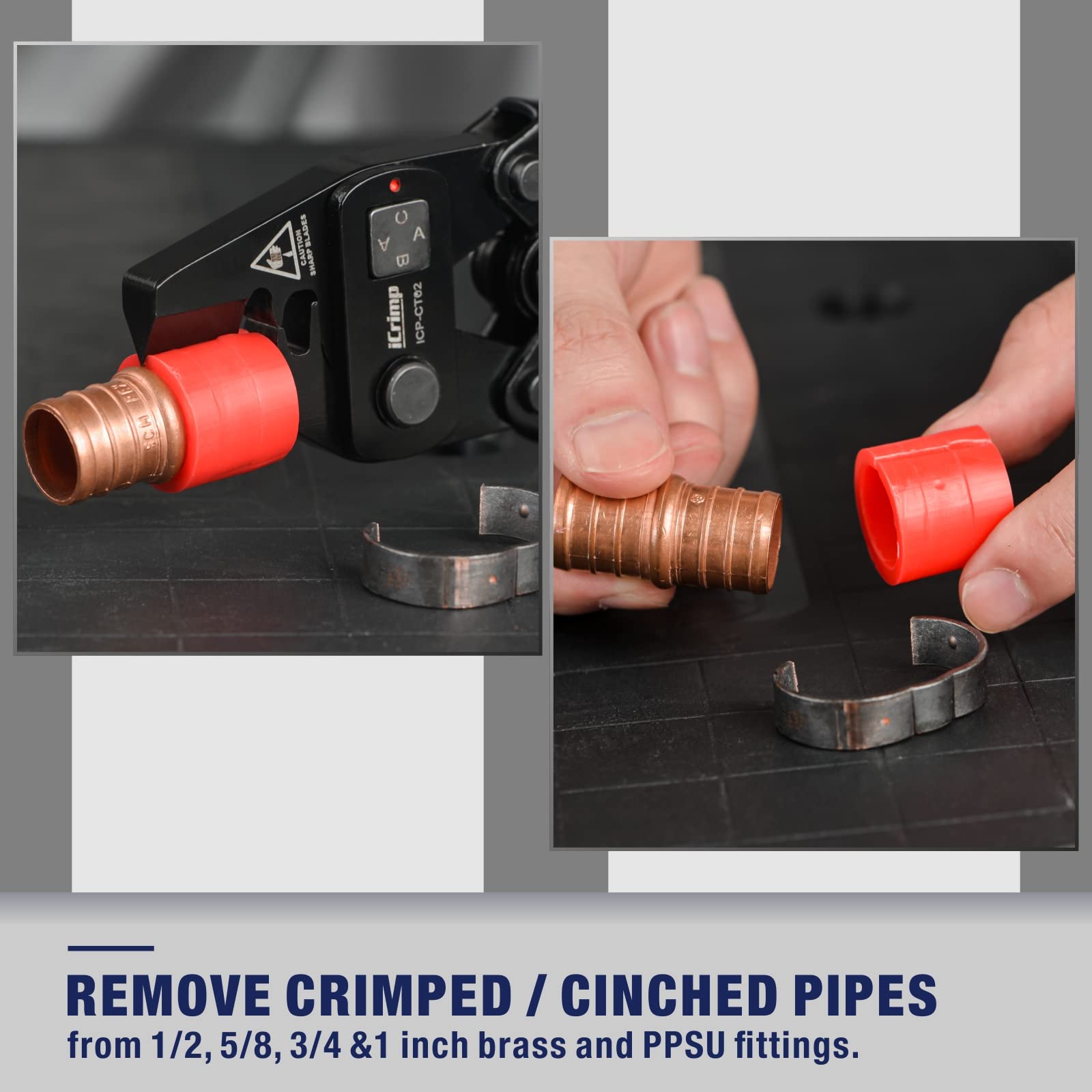 iCRIMP CT02 durable steel construction withstands daily use.