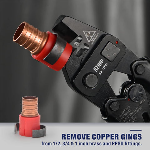iCRIMP CT02 precision-machined fittings stay intact after removal.