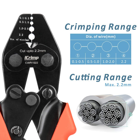 iCRIMP CWR1522 precision jaw closeup highlights EDM cut accuracy