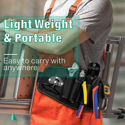 iCRIMP CWR60 ratcheting lock keeps rope secure during use.