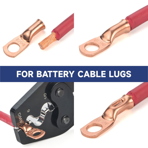 iCRIMP IWS-50AP ratchet mechanism ensures precise, repeatable crimps.