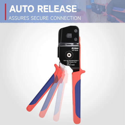 iCRIMP KIT-BJ02 one-handed tool for tight spaces.