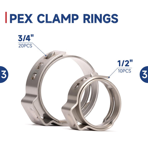 iCRIMP KIT-BJ02 PEX pipe cutter in action with clean cuts.