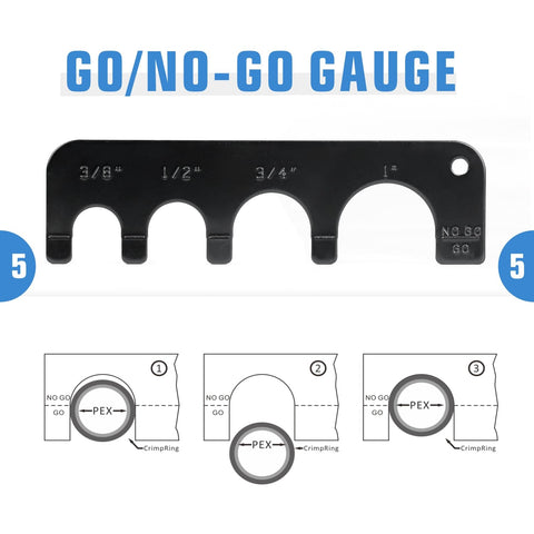 iCRIMP KIT-FACL copper crimp rings 1in size for wide compatibility.