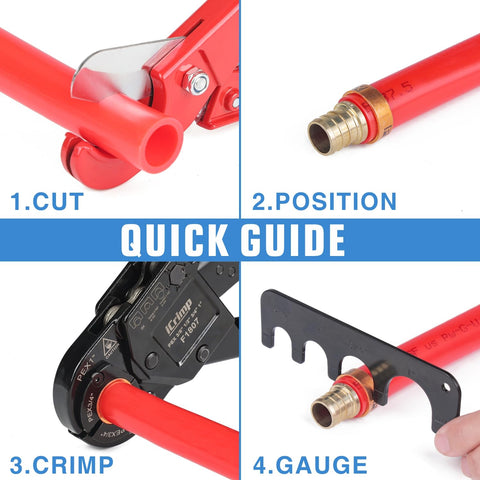iCRIMP KIT-FACL ring removal tool enabling safe decrimping.