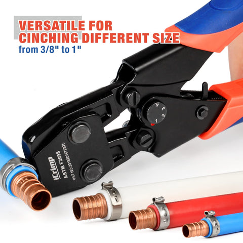 iCRIMP mini cinch tool with TP-R soft handle for comfort