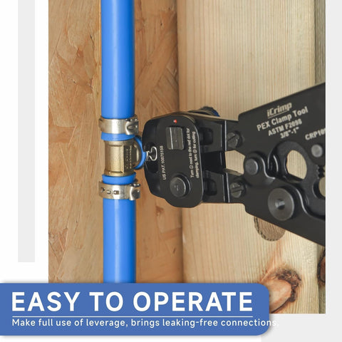 iCRIMP PEX clamps 3-4 inch pack shown for wider range