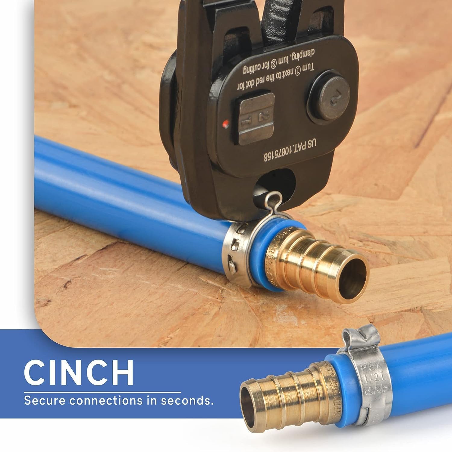 iCRIMP PEX cutter included in the kit