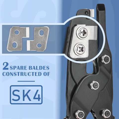 iCRIMP tool includes a built-in blade for precise cuts without harming brass fittings.