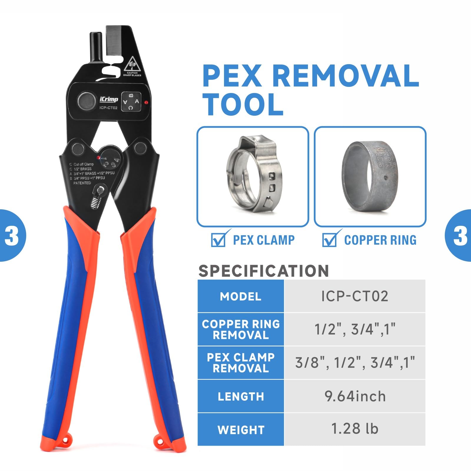iCRIMP removal tool helps dismantle crimps quickly and cleanly.