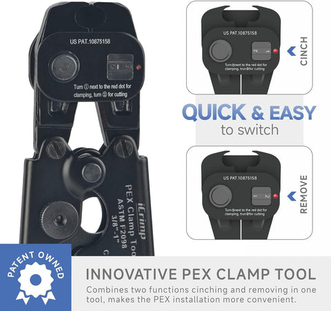 iCRIMP tool with removal function demonstrates reusable fittings