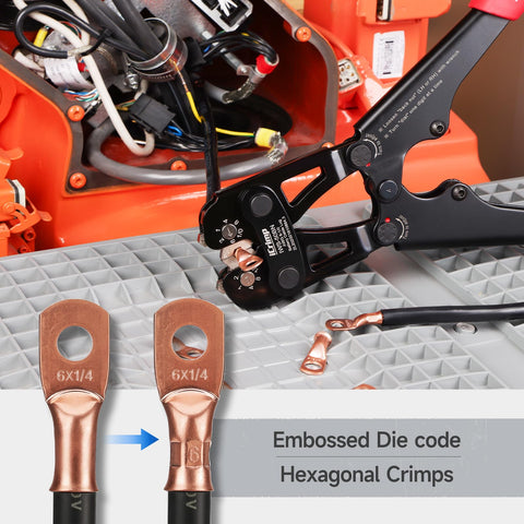 iCRIMP wire stripping knife simplifies jacket removal without damaging conductors.
