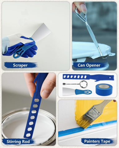 IDEAALS painter tape and drop cloth protect floors for clean results