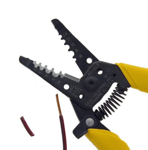 IDEAL Reflex Super T-Stripper ergonomic handles reduce fatigue during use.