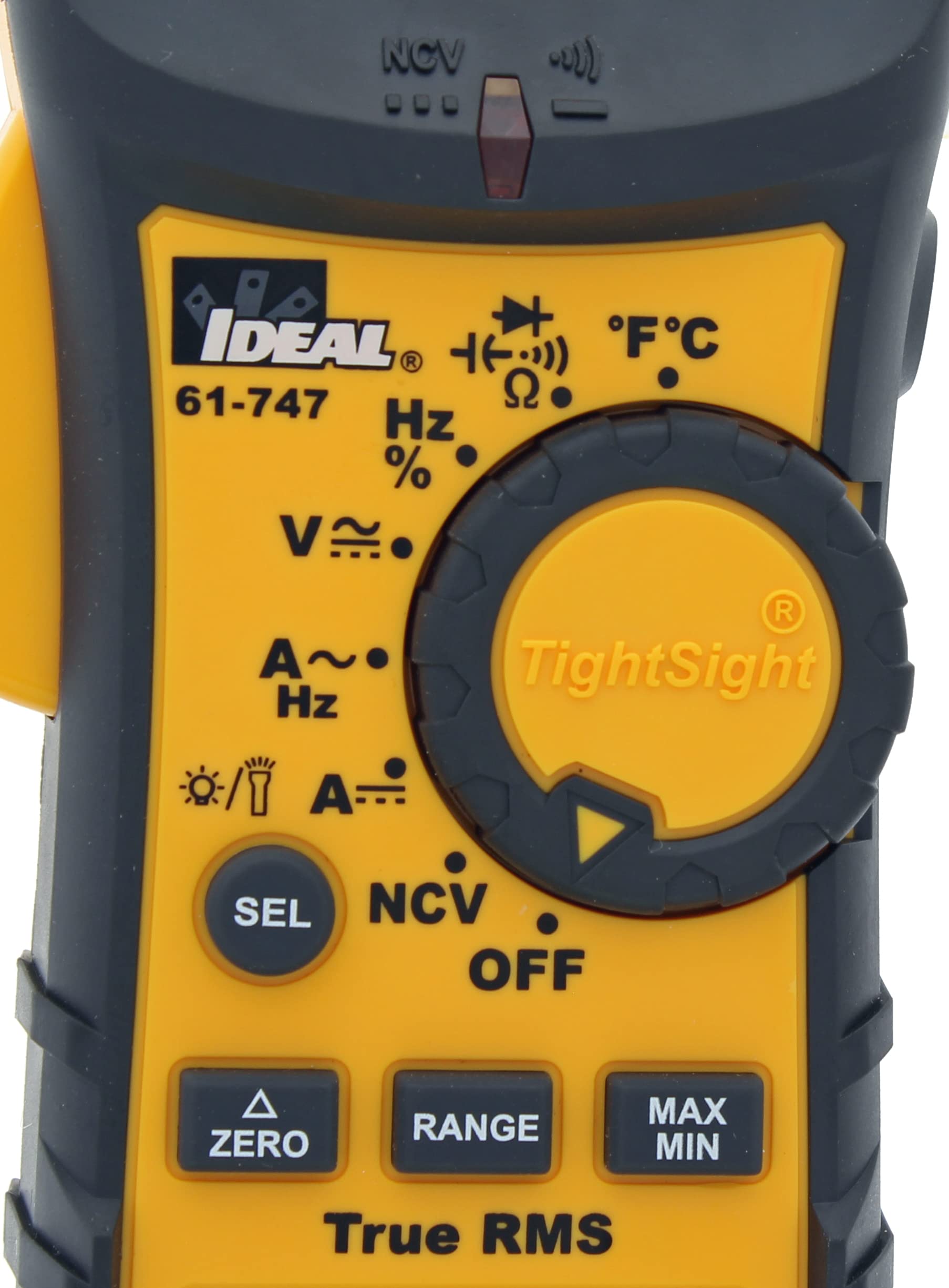 IDEAL TightSight over-molded design provides a durable, comfortable grip.