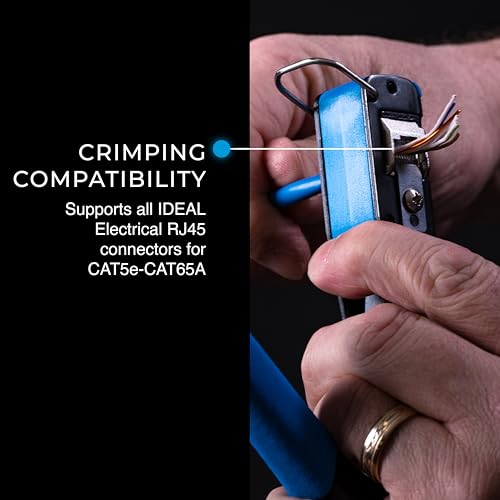 IDEAL FT-45 cutting blade close-up demonstrates durability for many cuts