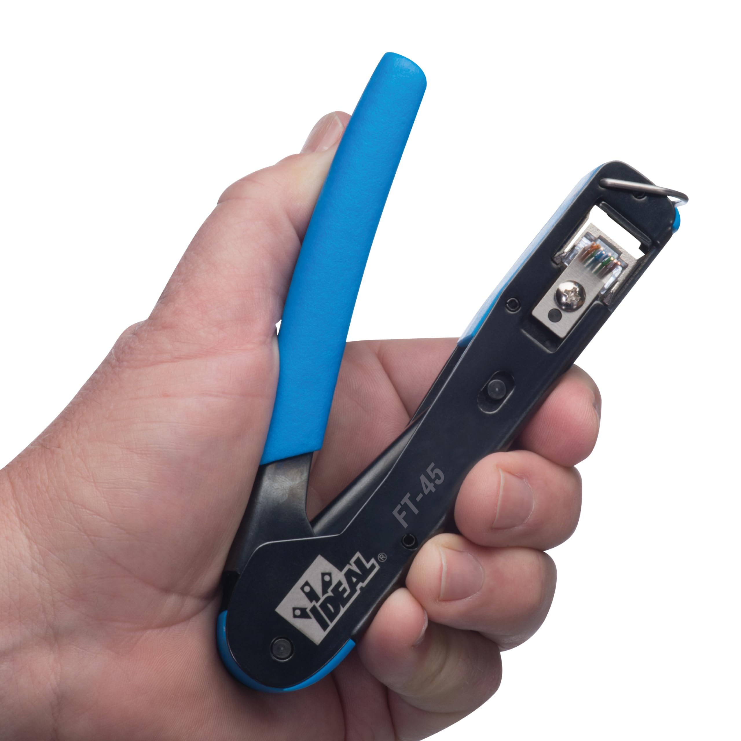 IDEAL FT-45 locking hasp keeps tools secure during transport