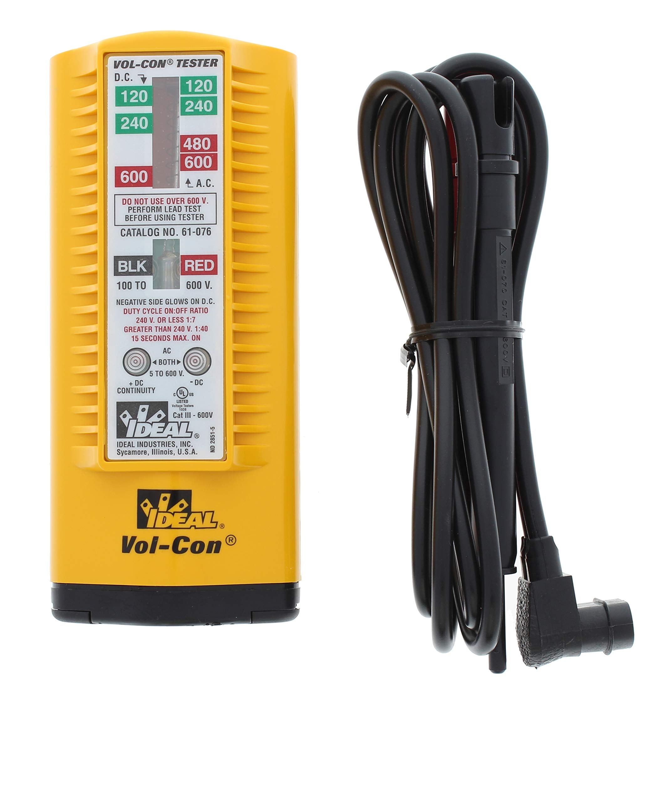 IDEAL Vol-Con tester quickly checks circuit continuity