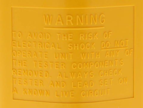 IDEAL Vol-Con tester housing built for rugged daily use