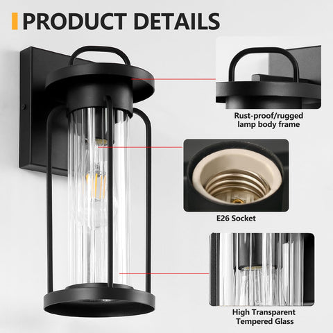 IDPUSEN garage porch patio light brightens walkways and entryways.