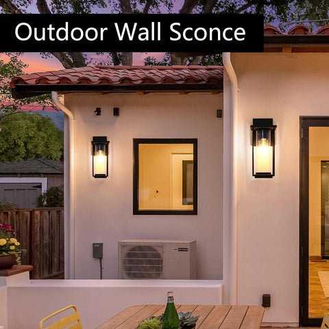 IDPUSEN entryway lighting creates inviting exterior ambience.