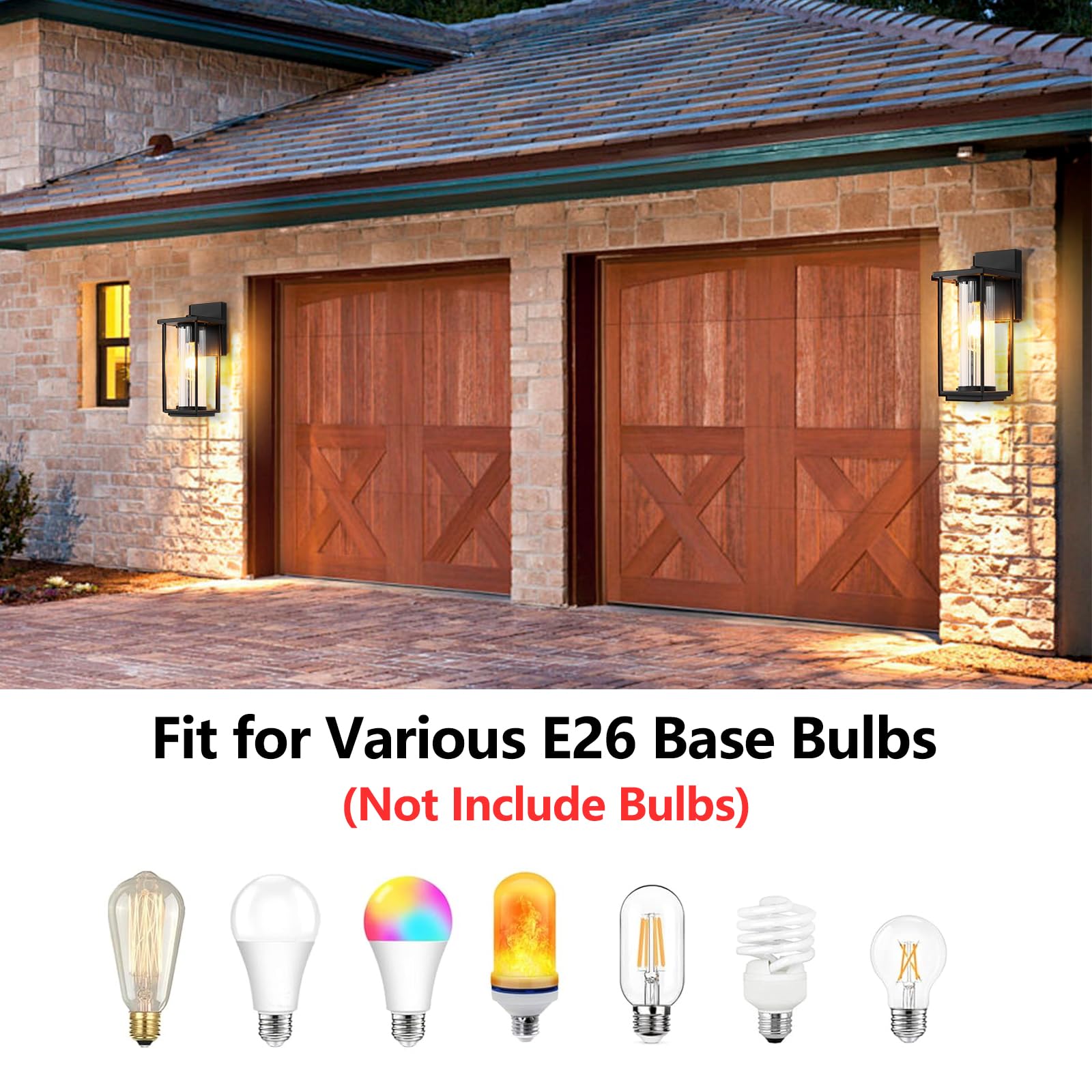 IDPUSEN glass and metal fixture emphasizes bulb visibility and clear illumination.