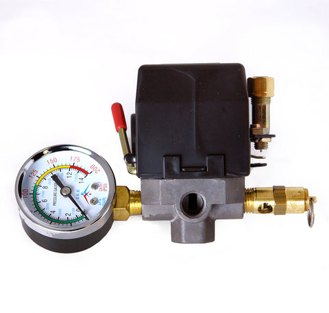 IEE pressure gauge showing 0–200 PSI for precise monitoring.