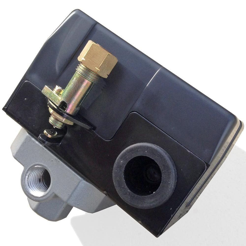 IEE tank connection port within a four-port switch layout.