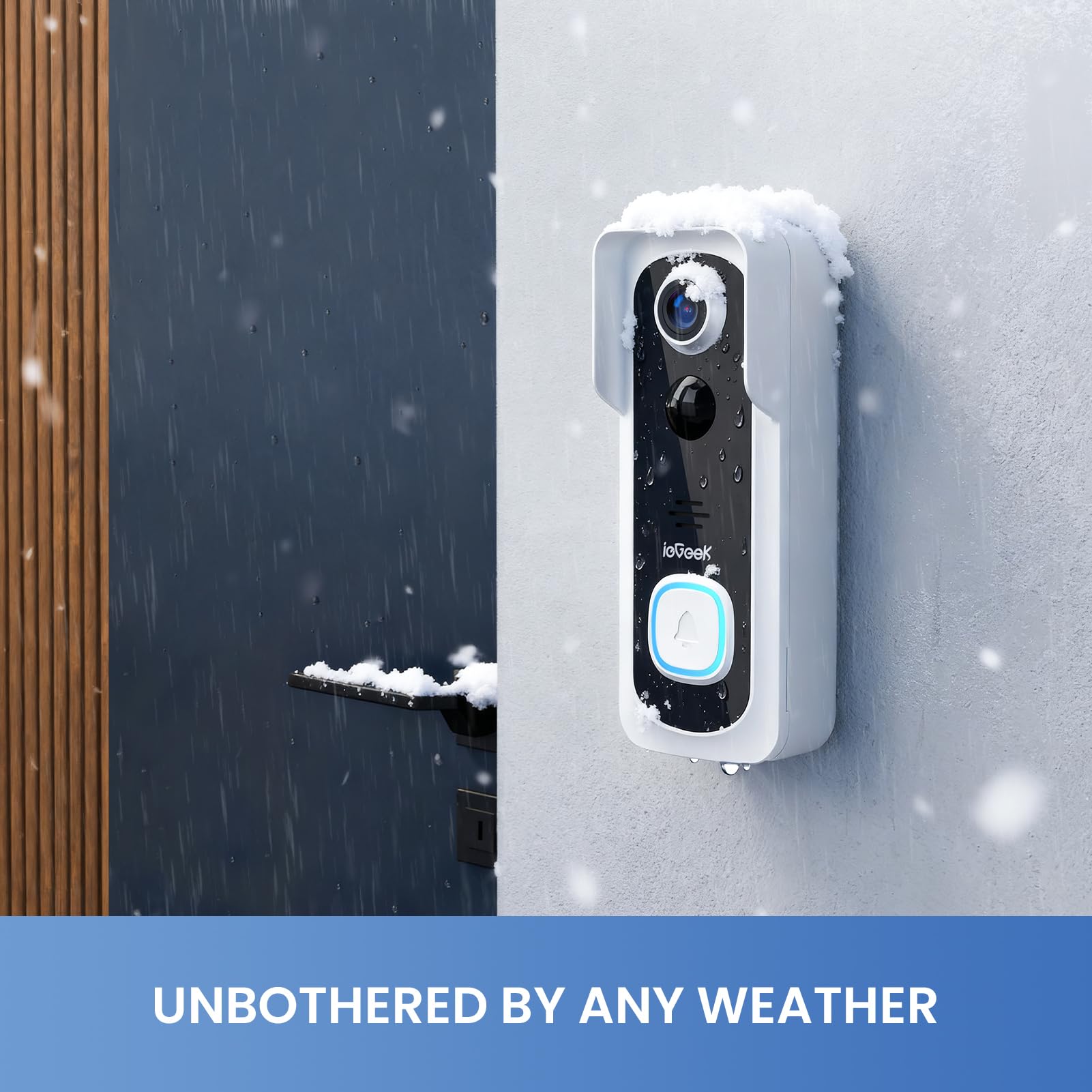 ieGeek doorbell battery-powered installation enables wire-free setup