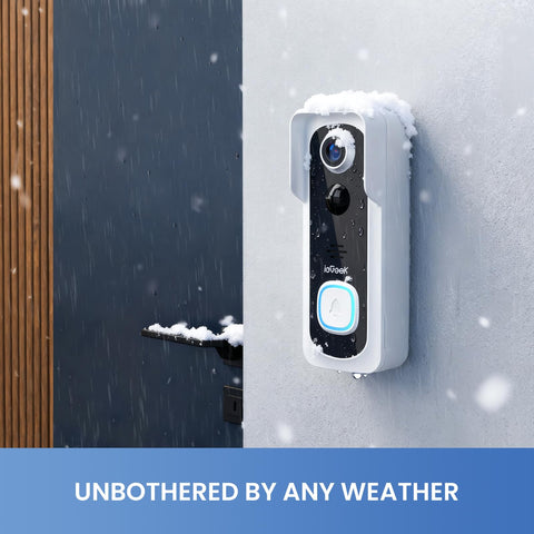 ieGeek doorbell battery-powered installation enables wire-free setup