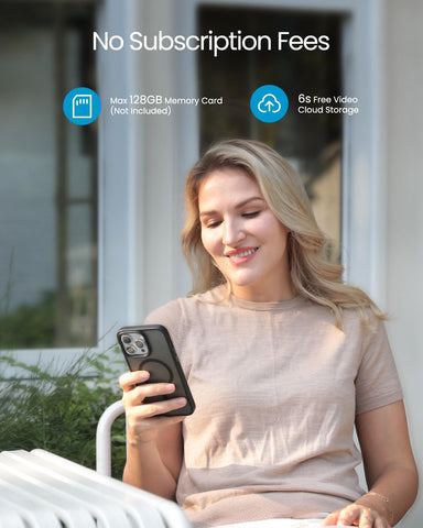 ieGeek Doorbell Camera enables two‑way talk for direct conversations.