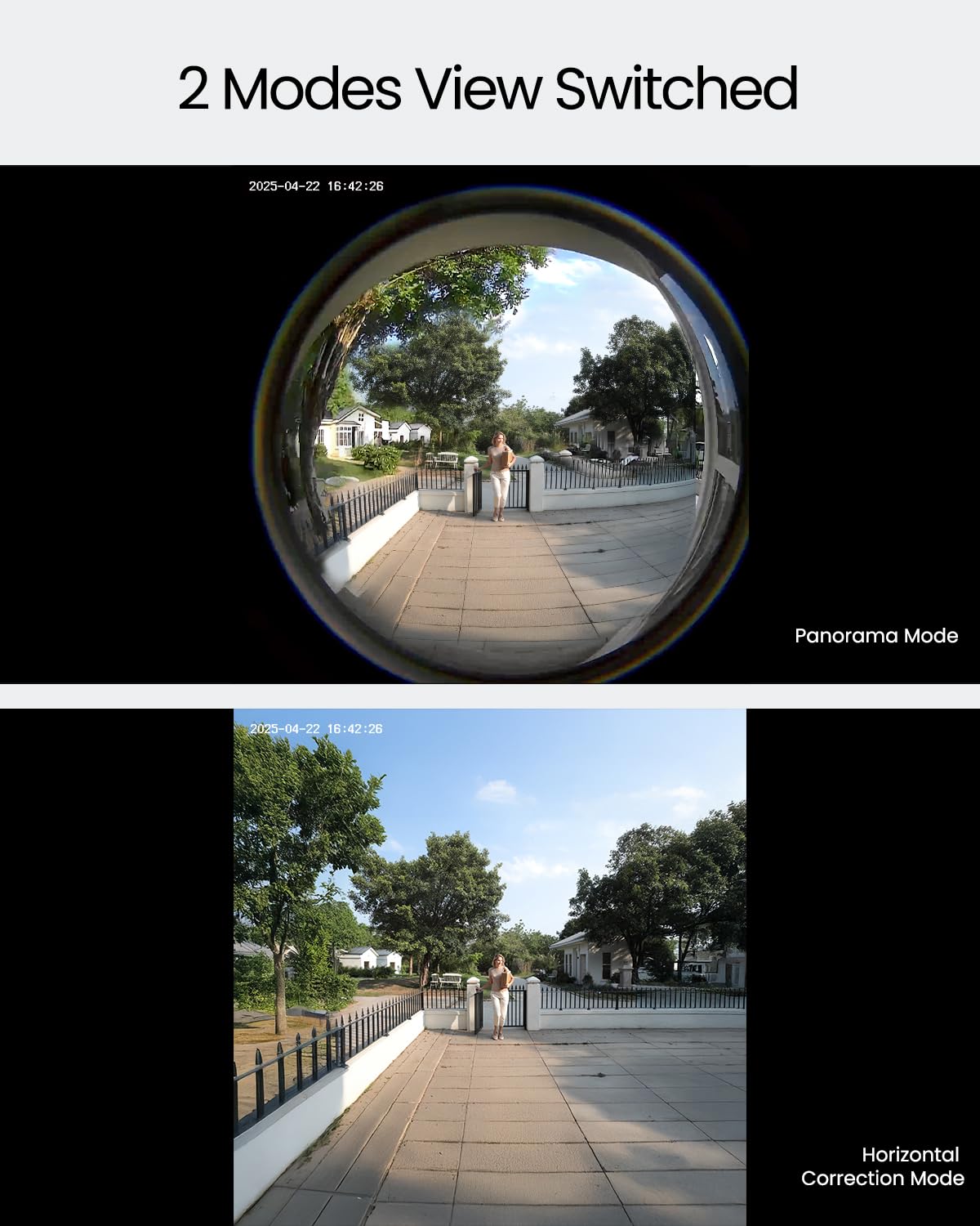 ieGeek Doorbell Camera supports local storage up to 128GB.