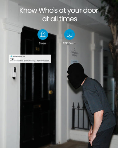 ieGeek Doorbell Camera offers no-subscription monitoring with cloud and local options.
