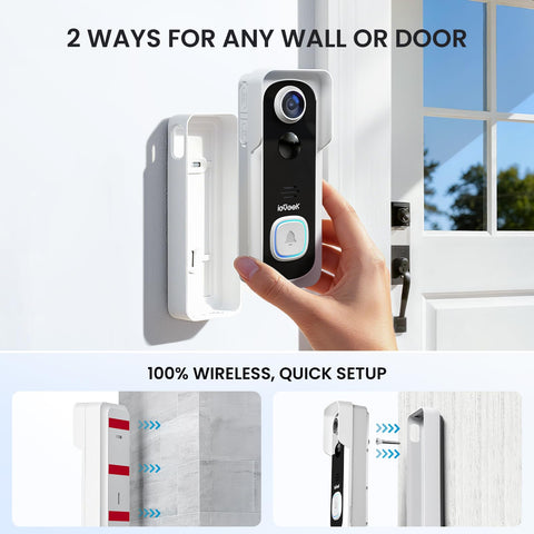 ieGeek doorbell voice changer enhances private conversations