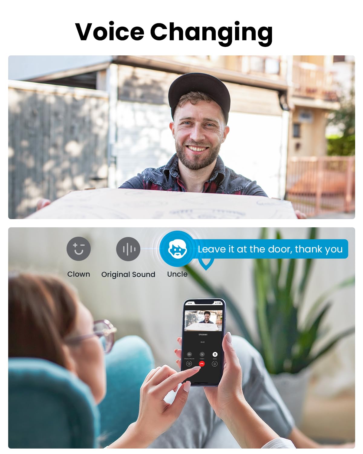 ieGeek app supports multiple accounts for shared doorbell access