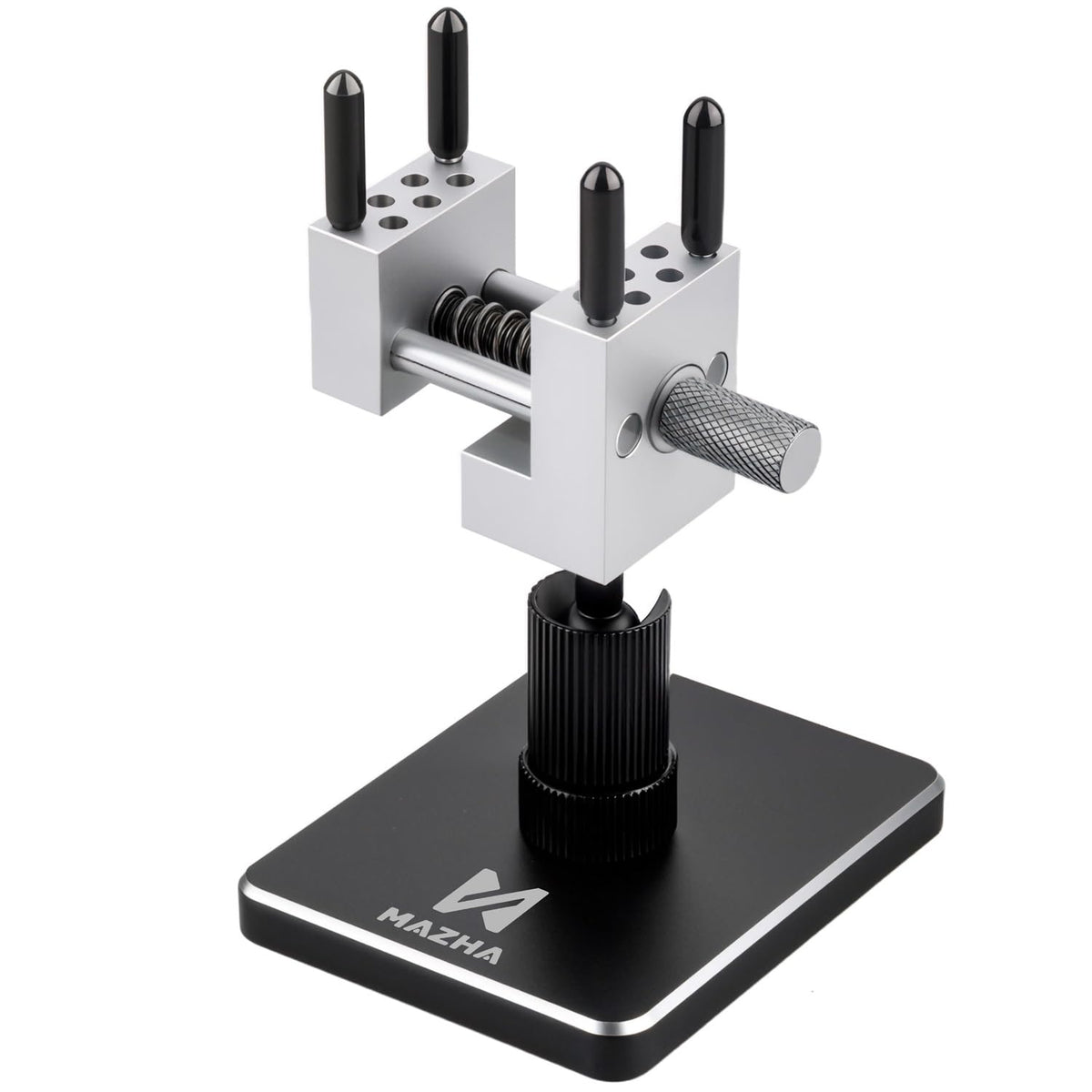 Iesooy mini vise base with 360° rotation for precise positioning.