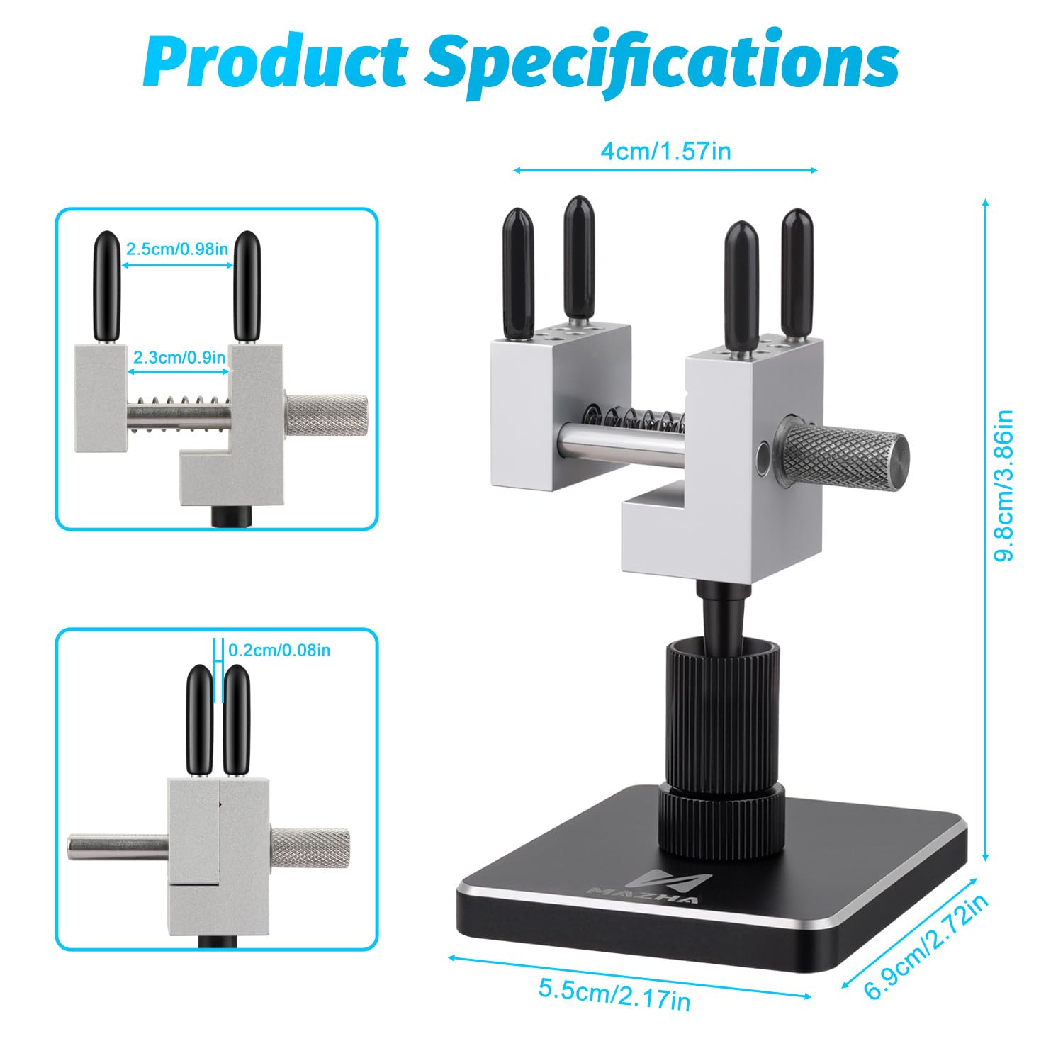 Iesooy mini vise precision clamping for tiny parts.