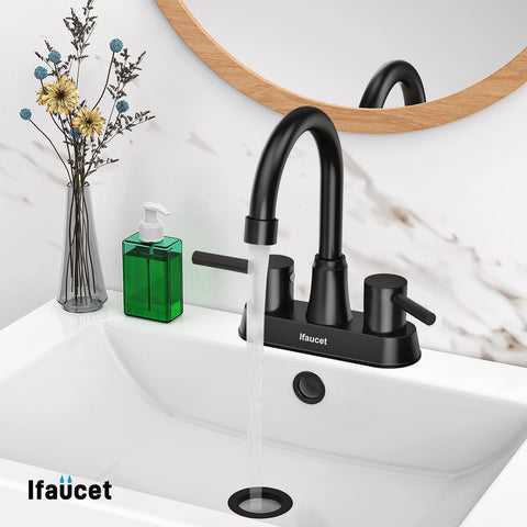 Ifaucet 1.2 gpm aerator reduces water waste while maintaining flow.