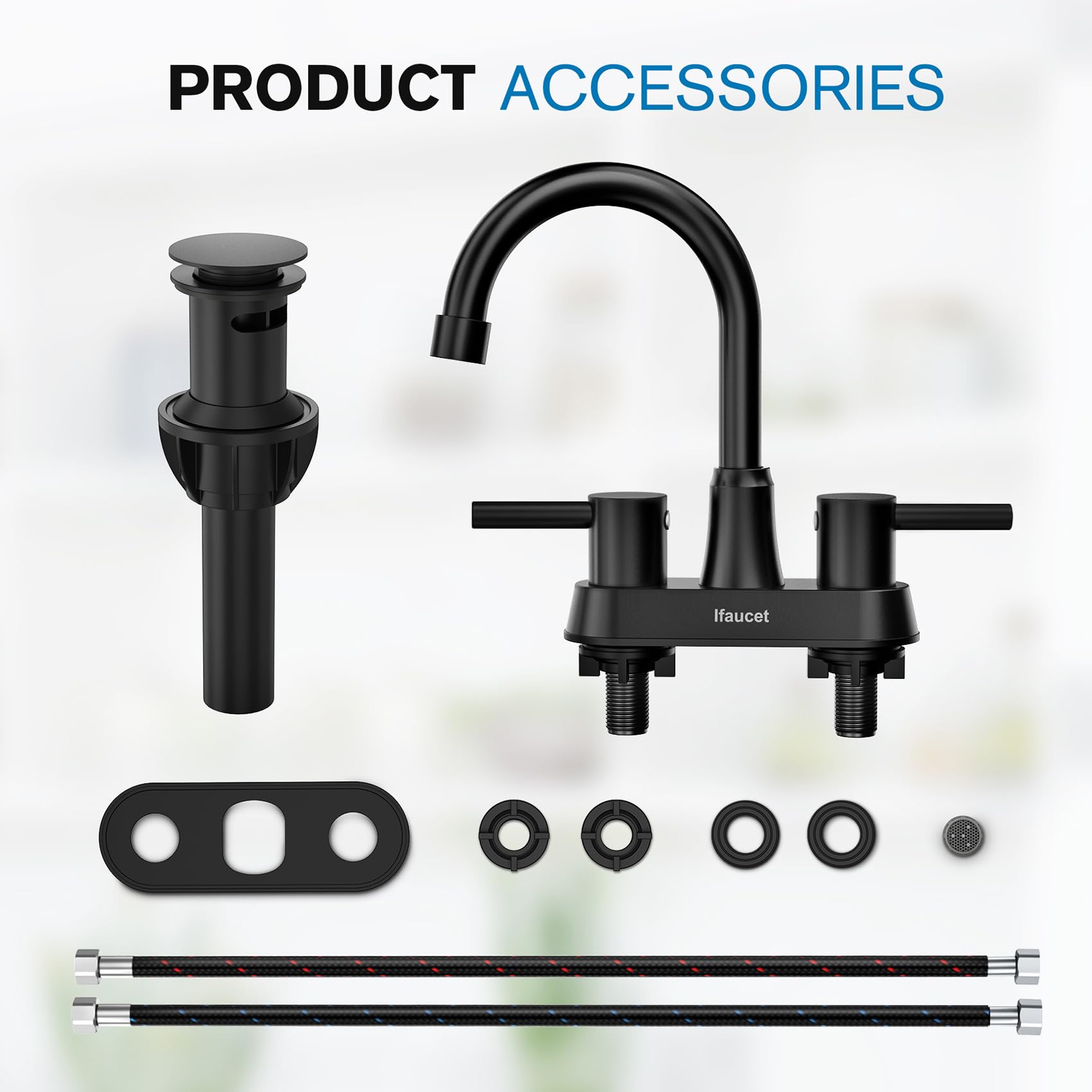 Ifaucet ceramic cartridge supports up to 500,000 cycles with minimal drip.