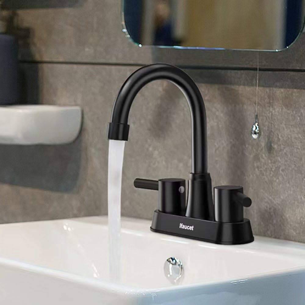 Ifaucet stainless steel finish resists rust and tarnish over time.