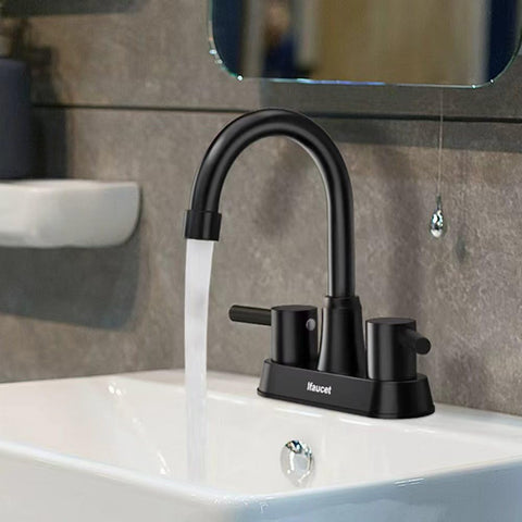 Ifaucet stainless steel finish resists rust and tarnish over time.