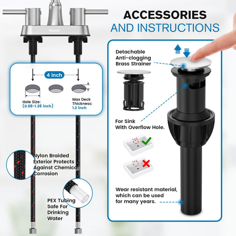 Ifaucet water-saving 1-2 gpm aerator reducing water use while maintaining flow.