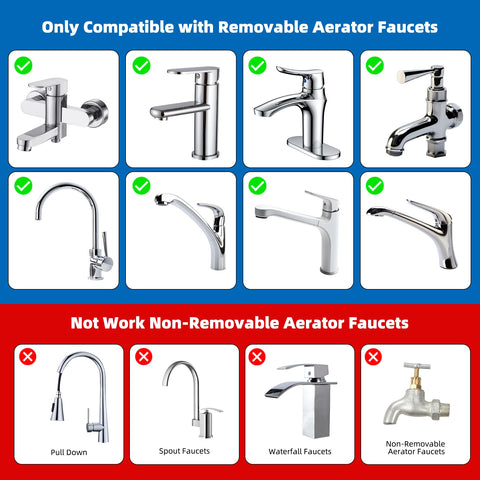 iFealClear brass adapters close-up highlighting durable construction.