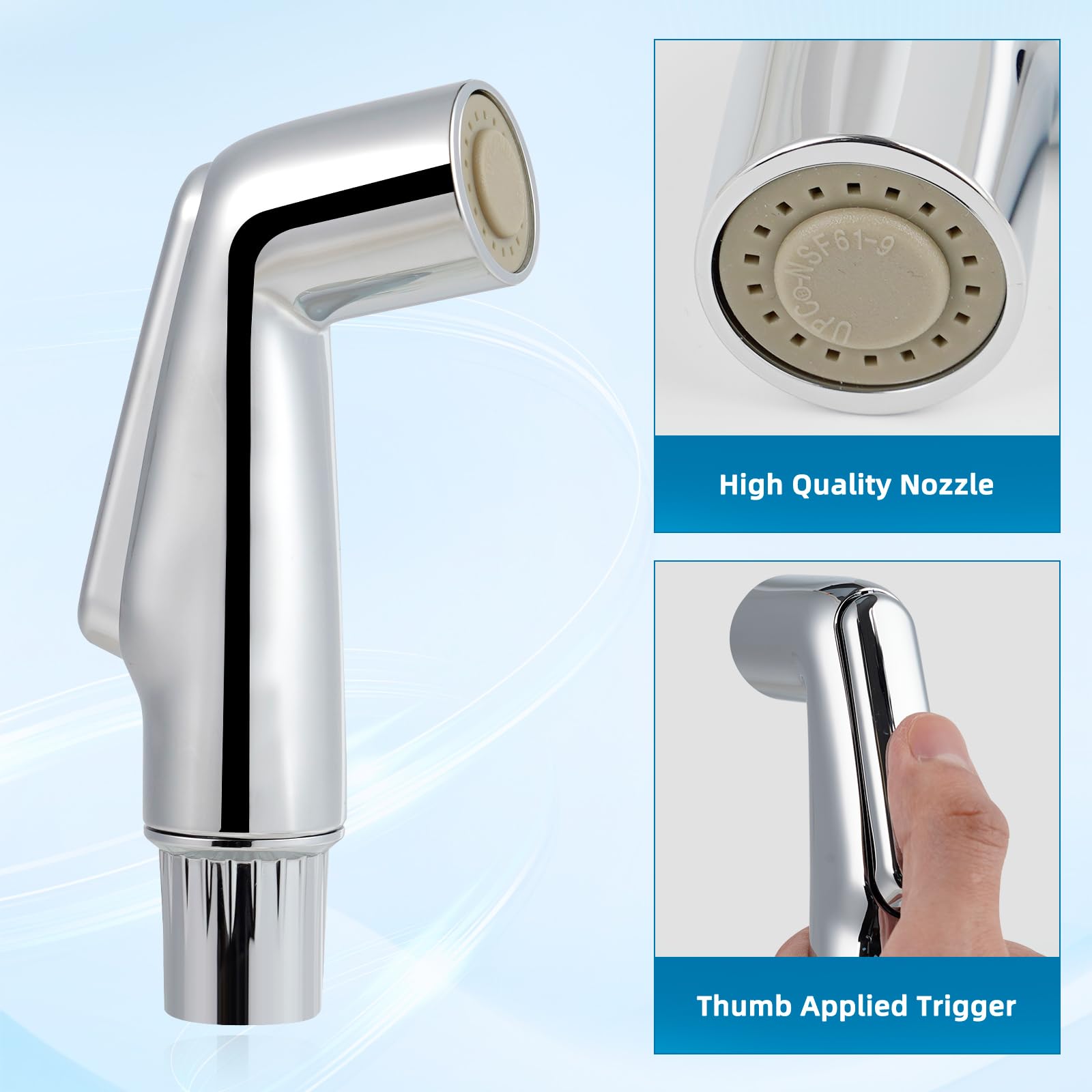 iFealClear high pressure cleaning performance for tough messes